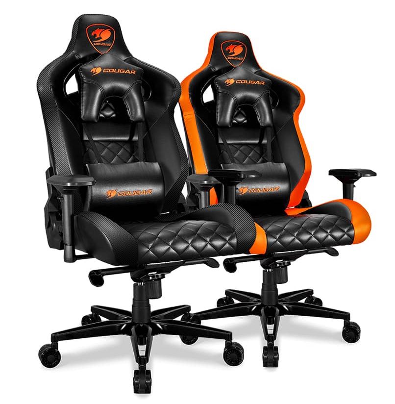 silla gamer cougar armour titan para personas grandes
