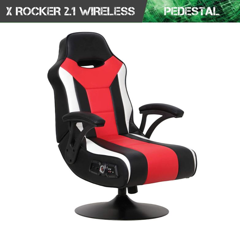 silla x-rocker falcon de pedestal inalámbrica