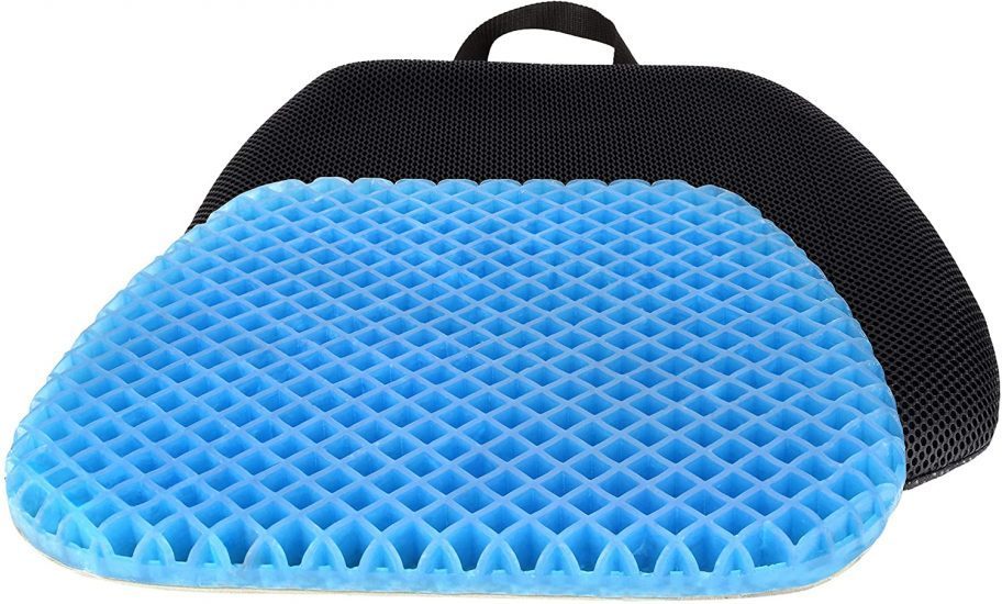 Mejores Cojines para Sillas de Oficina Cojín de gel ortopédico para asiento o silla de oficina FOMI Premium